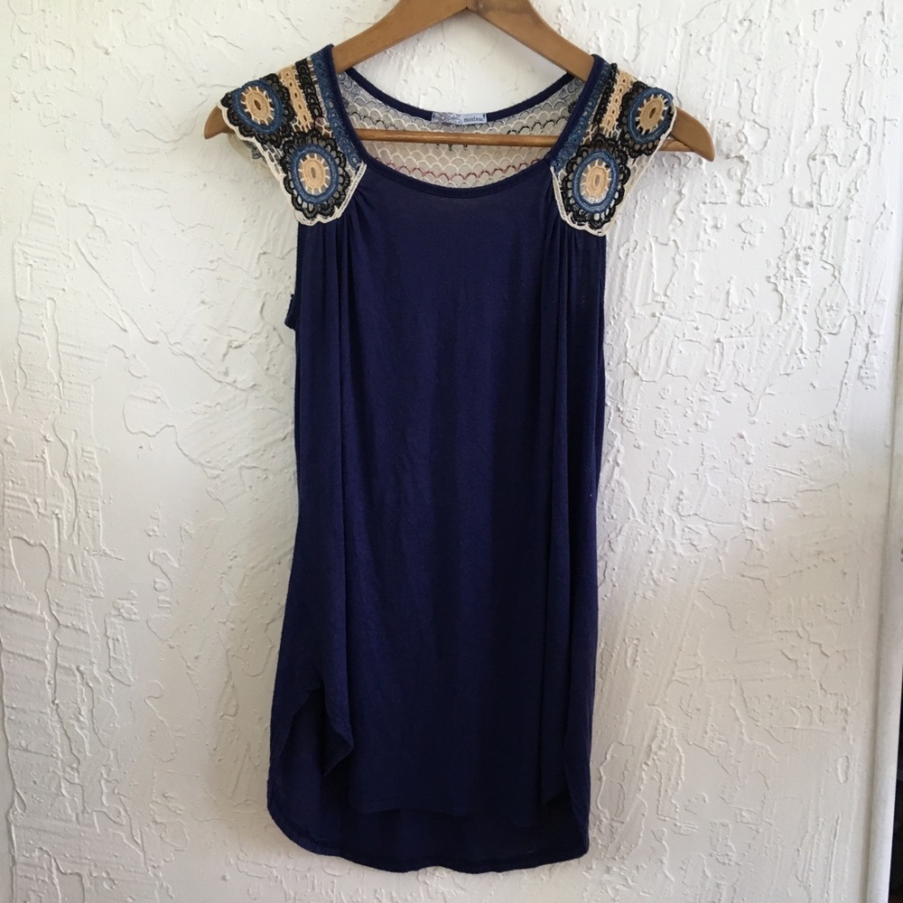 Crochet Tunic Tank Top